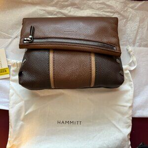 Hammitt VIP MED Orchestra Brown Crossbody Bag